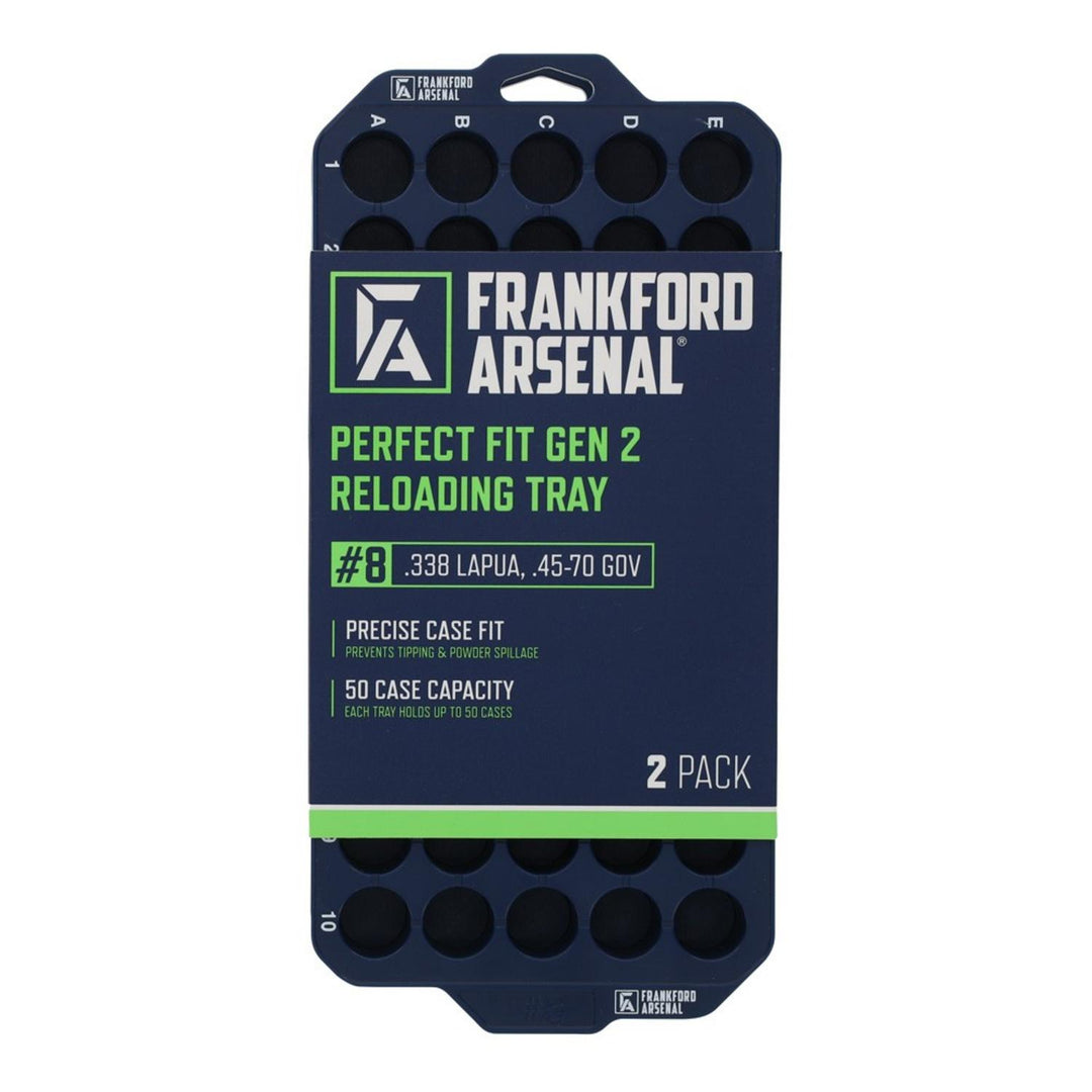 Frankford Arsenal Perfect Fit Gen2 Reloading Tray No8 2pk