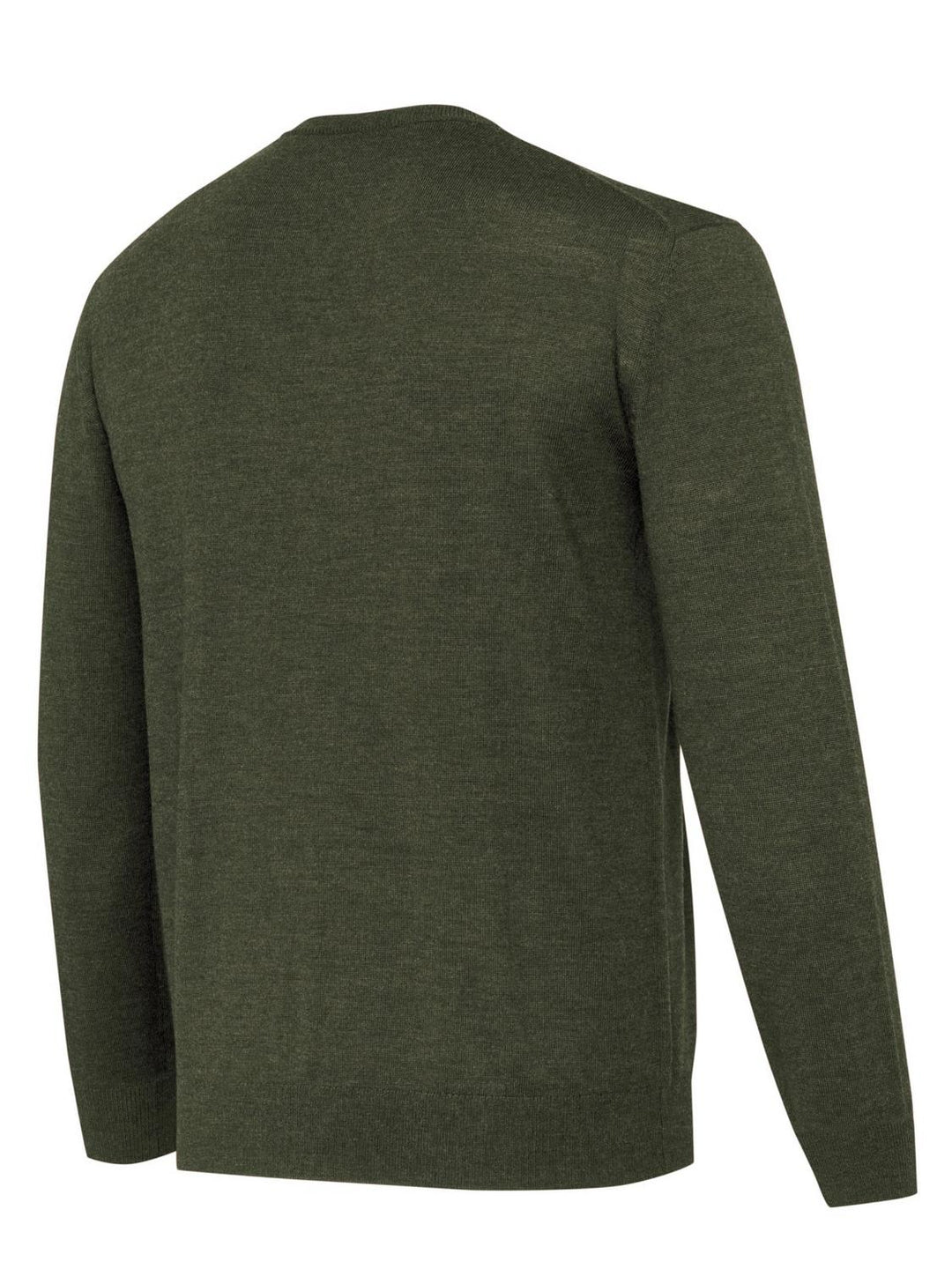 Beretta MERINO V-NECK SWEATER Green Moss – view 3