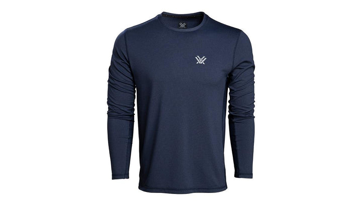 Vortex Men's Day Rucker Performance Long Sleeve Black Heather