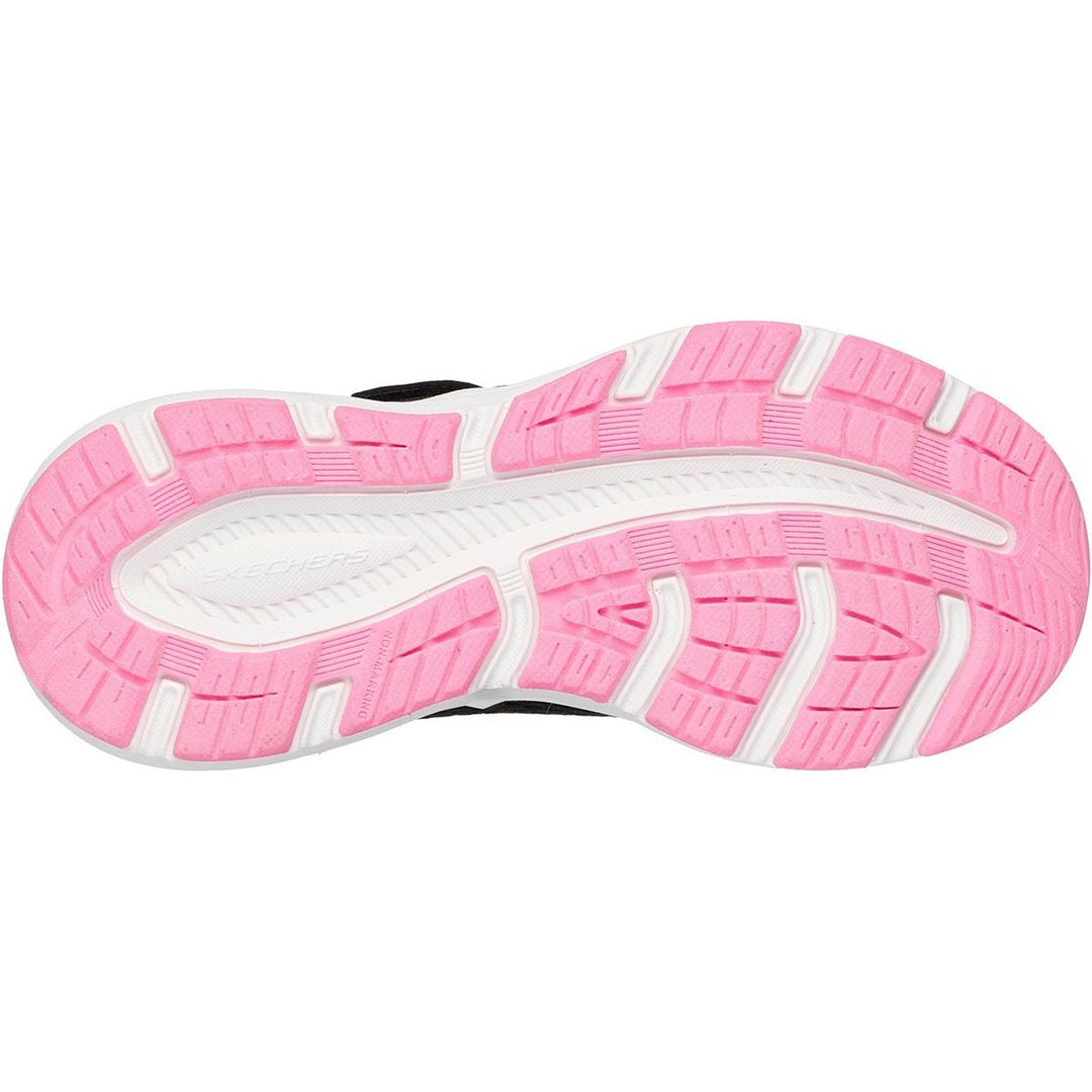 Skechers Edgeride Smooth Journey Trainer Black/Pink