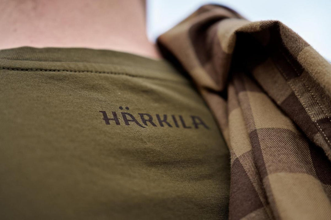 Harkila Härkila H-logo S/S T-shirt Dark – view 7