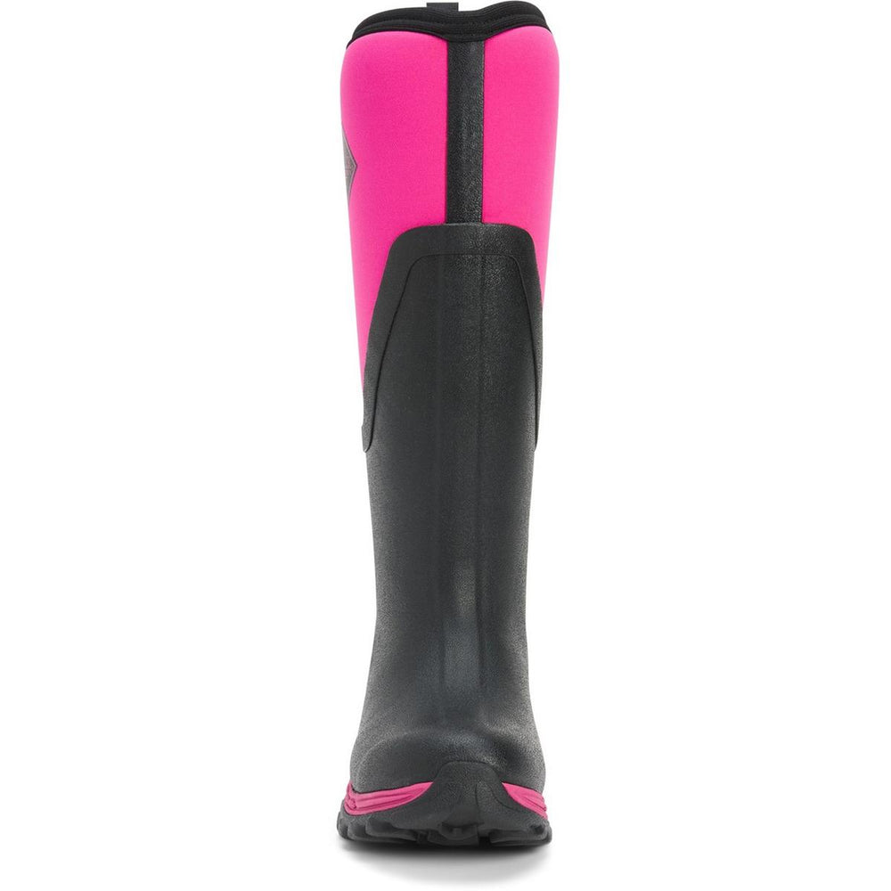 Muck Boots MB Arctic Sport II Tall Wellingtons Black/Pink – view 2