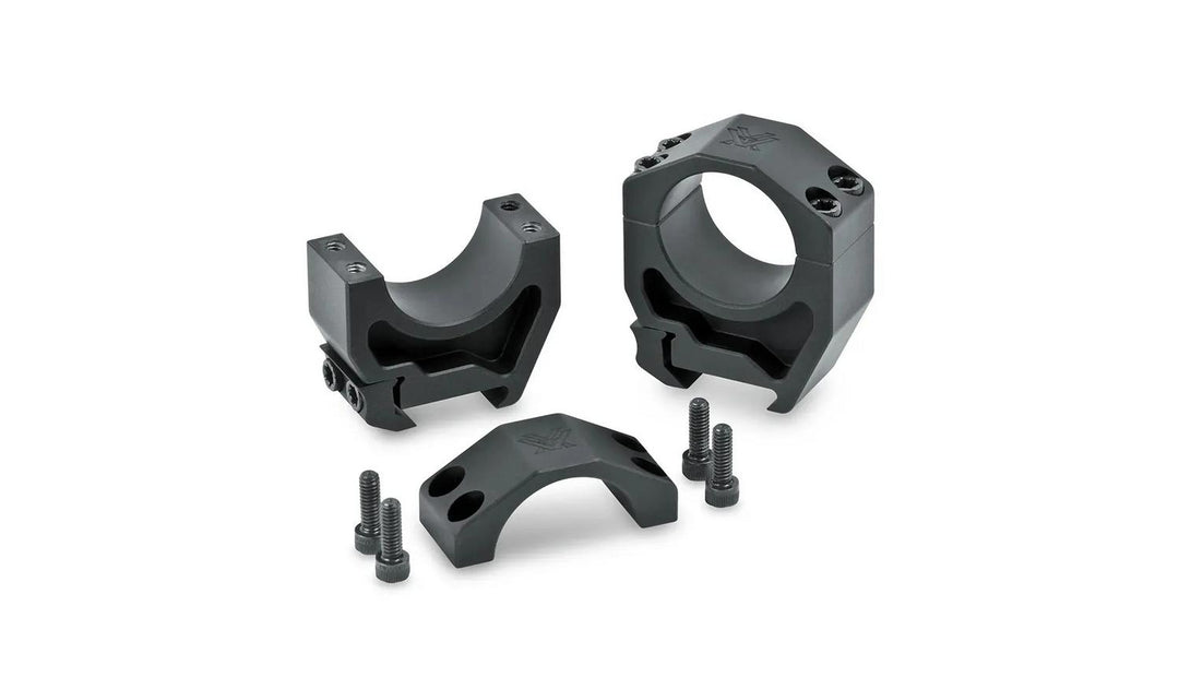 Vortex Precision Match 30mm Ring Set, High - Rugged, lightweight, anti-snag design, Robust, Grade 8 fasteners