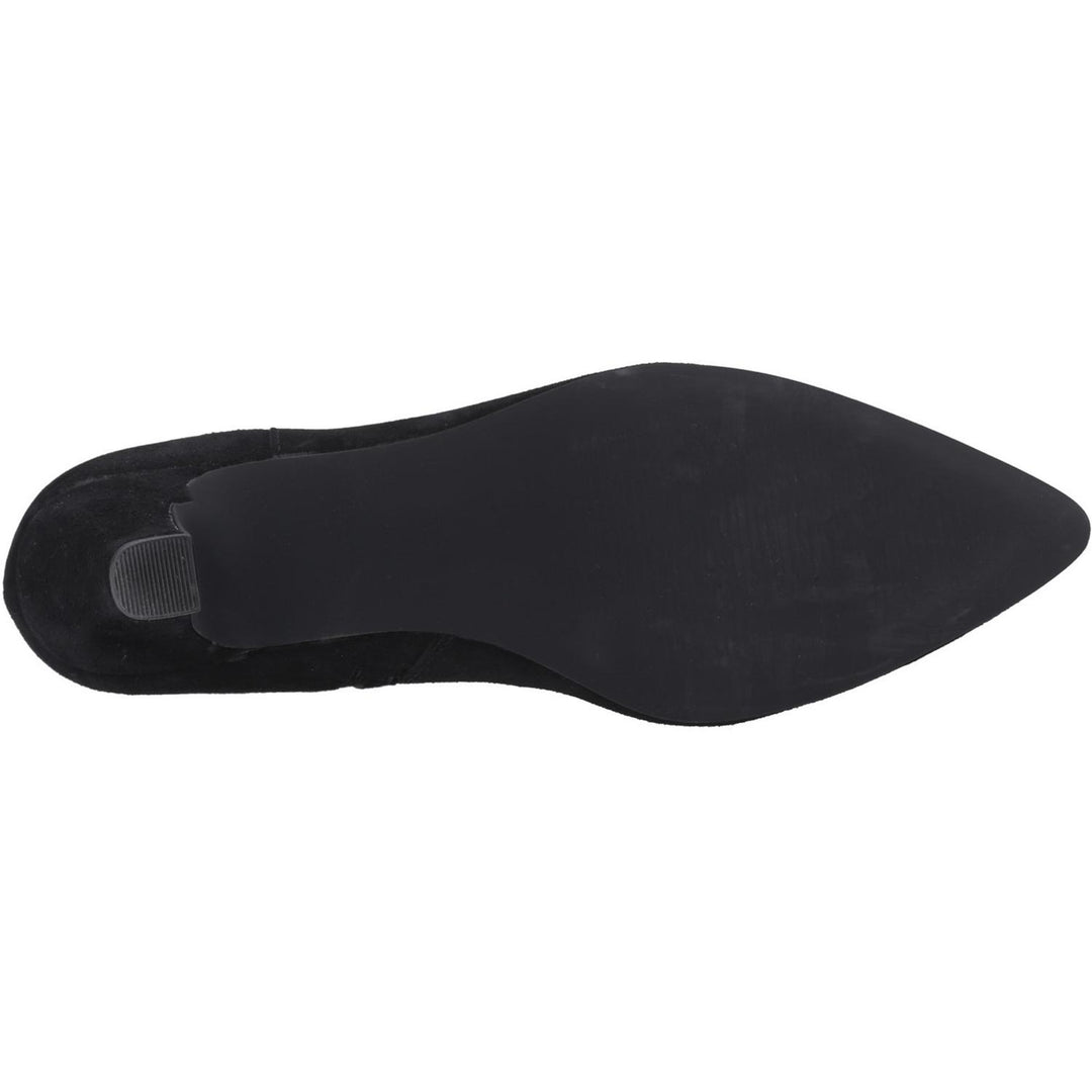 Nahla kitten heel boot Black