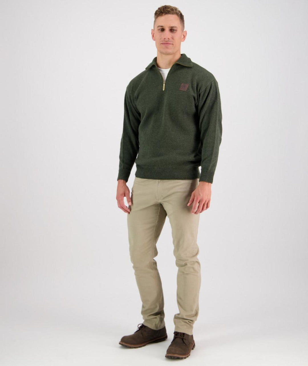 Swanndri Mariner Zip Neck Sweater