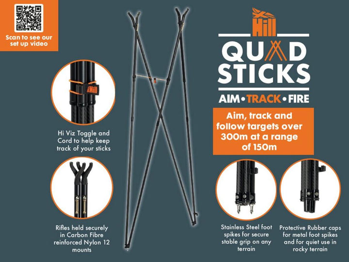 BushWear Hydraulic Quad Sticks