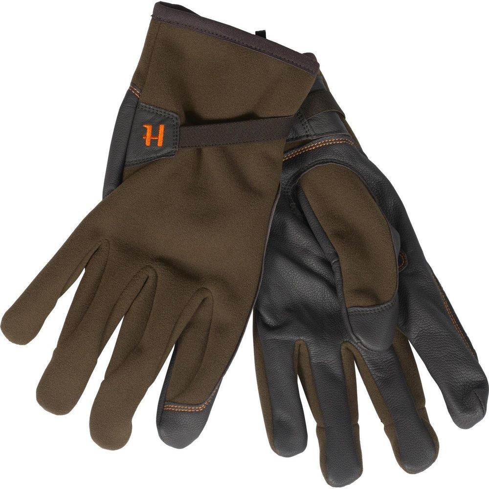 Härkila Wildboar Pro Gloves Willow Green/Shadow Brown – view 2