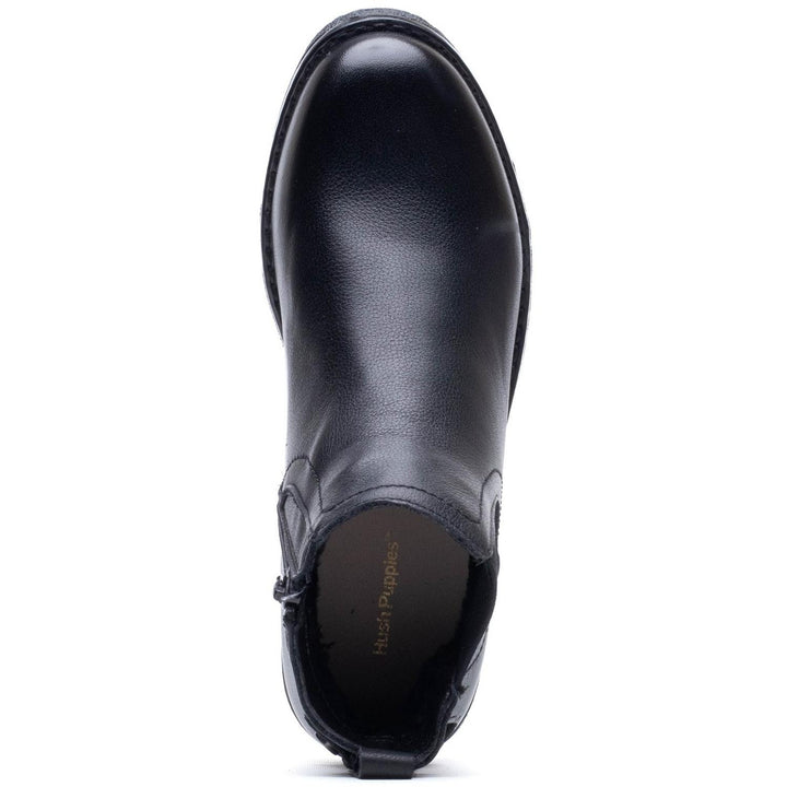 Maddy Leather Boot BLACK