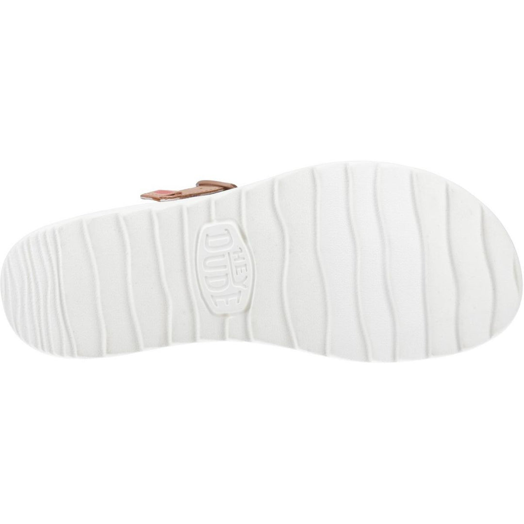 HEYDUDE Delray Buckle Classic Sandal Tan