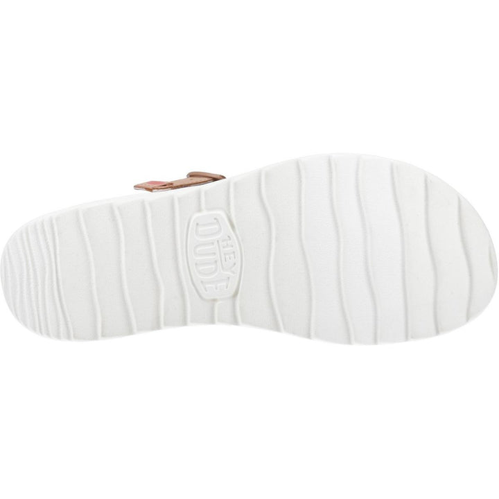 HEYDUDE Delray Buckle Classic Sandal Tan