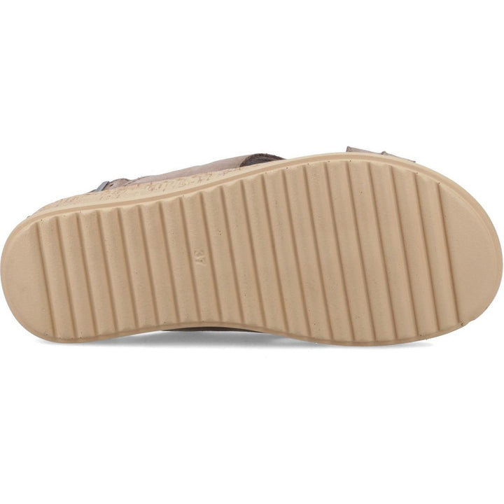 Hush Puppies Elena Cross Over Wedge Sandal Fossil – view 3