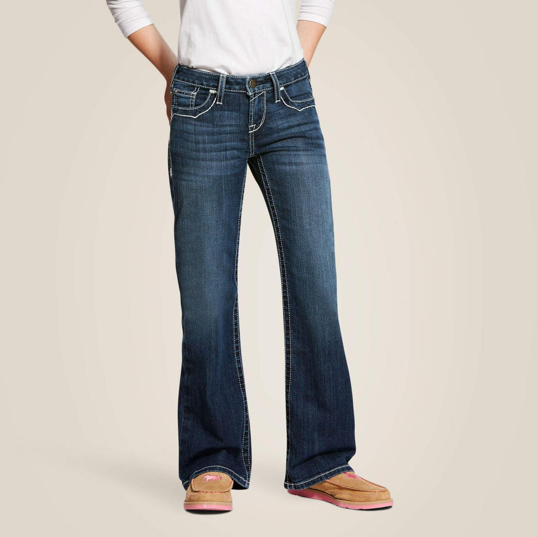 Ariat Girls Entwined Boot Cut Jeans