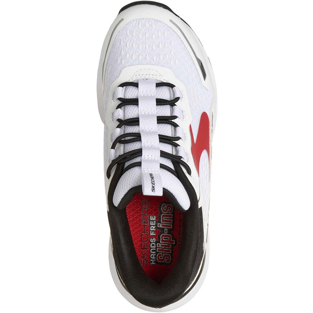 Skechers Glide-Step Plus Vista-Lane Trainer White/Black/Red – view 3