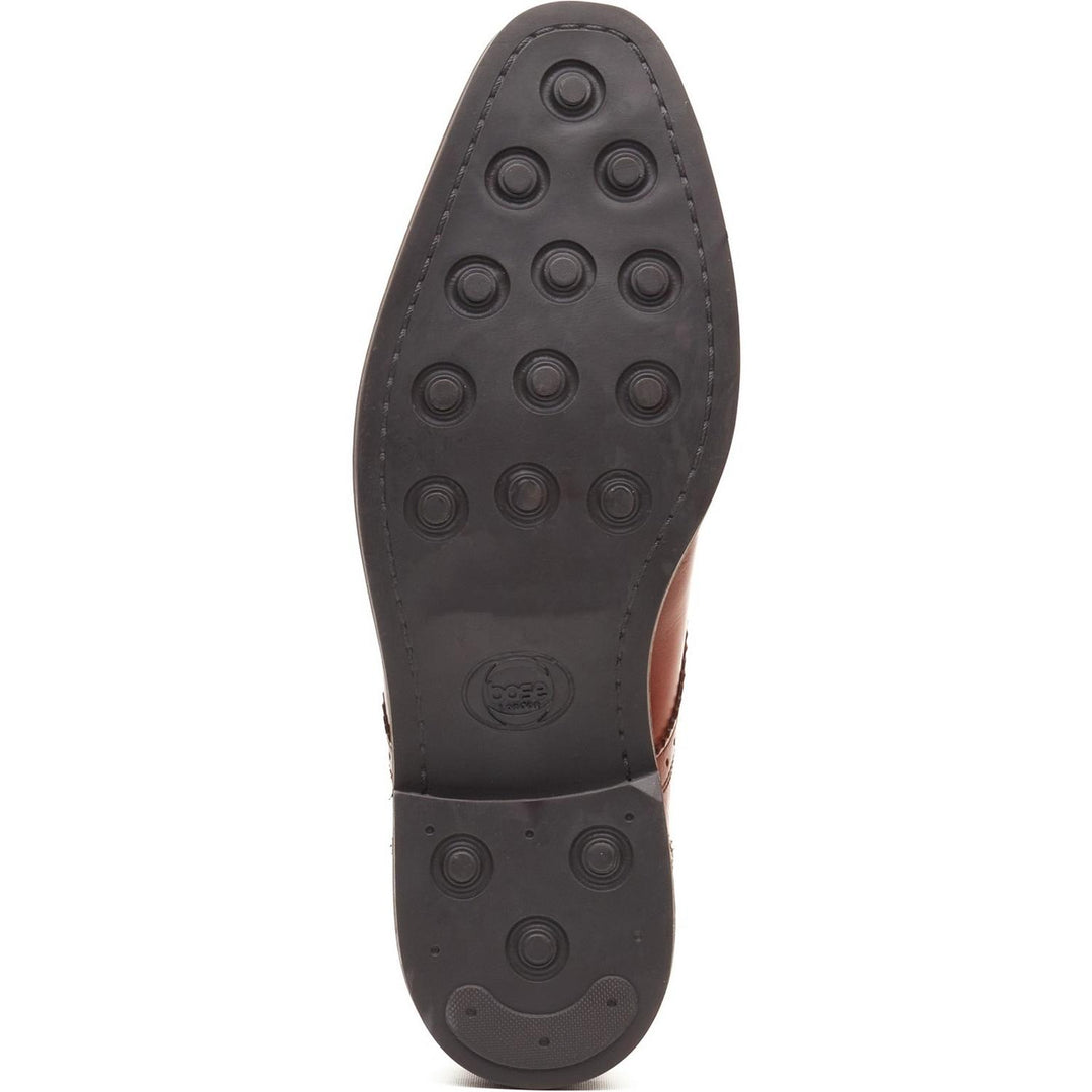 Eton Lace Up Shoe Burnt Tan