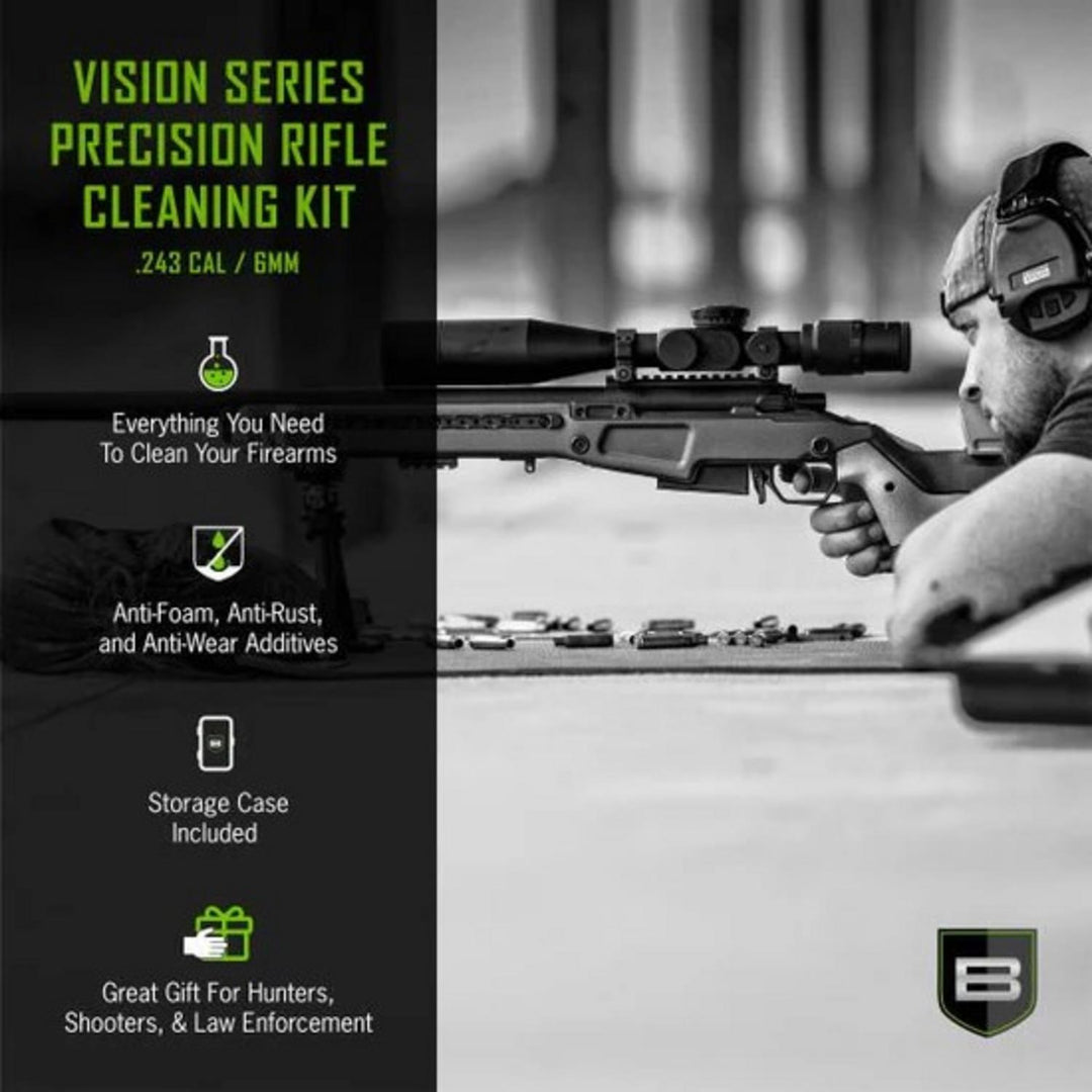 Breakthrough Clean Vision Series Rifle Cleaning Kit .243 / 6mm