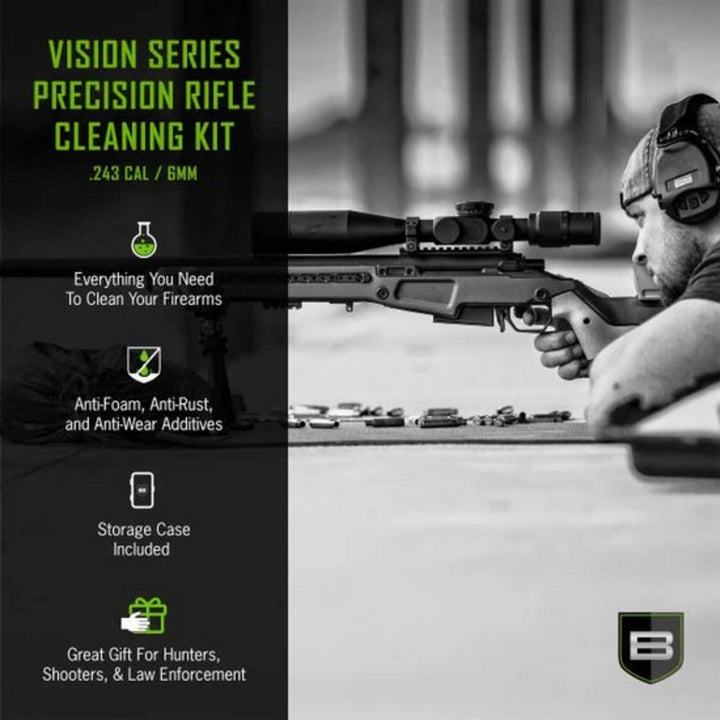 Breakthrough Clean Vision Series Rifle Cleaning Kit .243 / 6mm