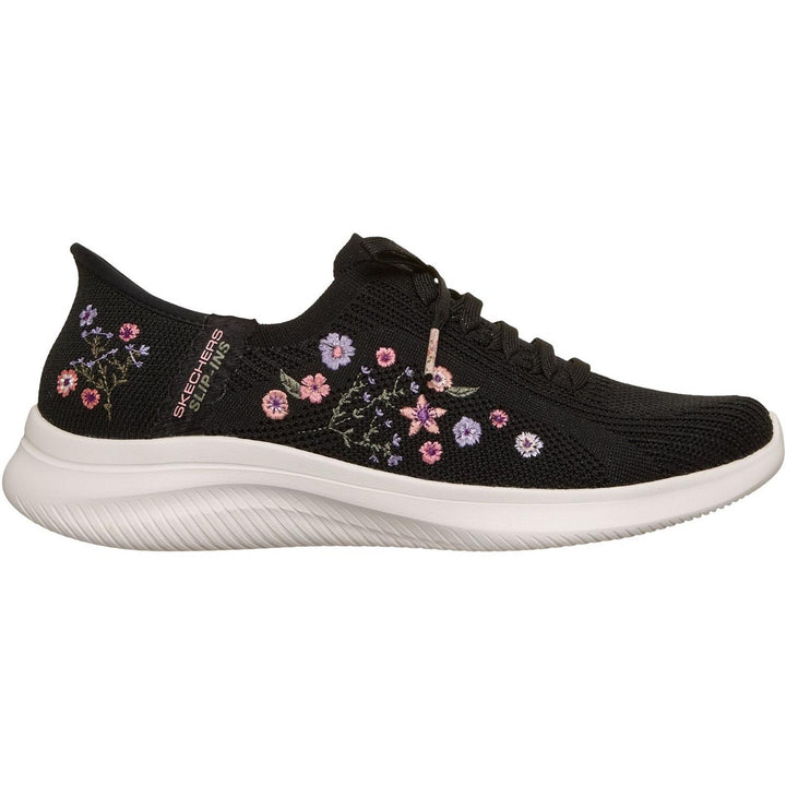 ULTRA FLEX 4.0 SWEET PETALS Black Knit/Multi Trim