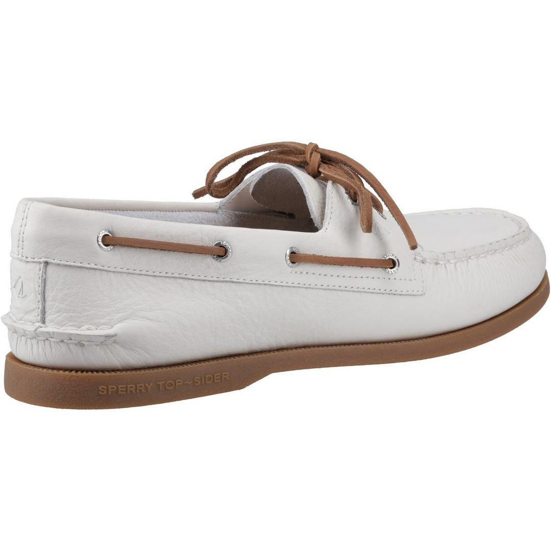 Sperry Authentic 2 Eye Boat Shoe White/Gum