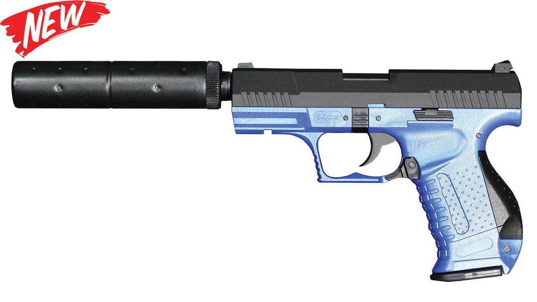 Trimex HA124 Spring Powered Pistol with Silencer Airsoft
