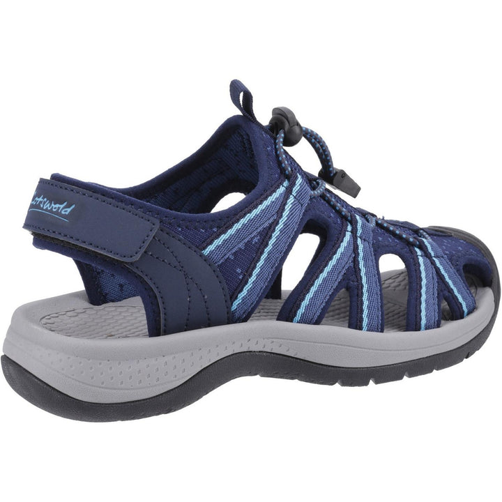 Cotswold Upton Sandal Navy/Turquoise - Walking Sandal