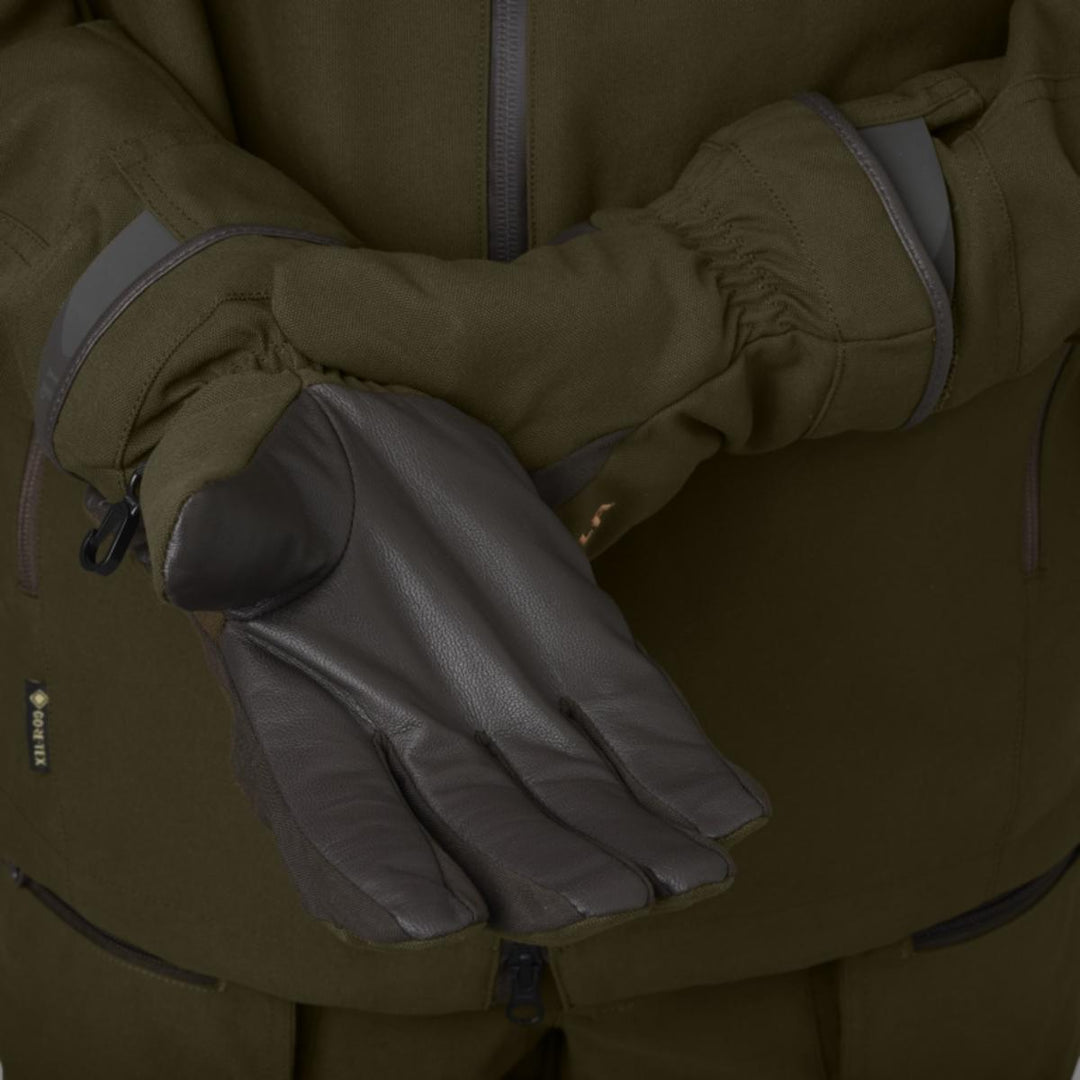 Härkila Pro Hunter GTX Gloves Willow Green/Shadow Brown