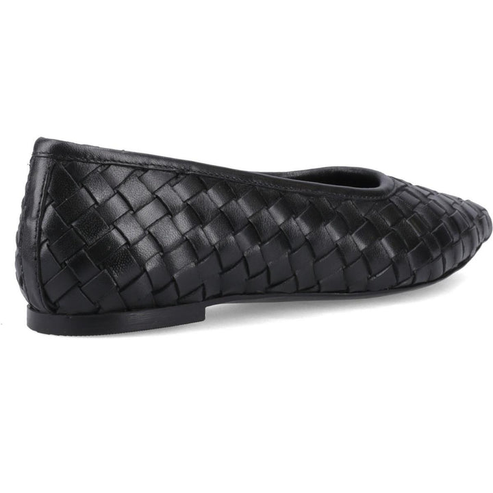 Darla Woven Ballerina Black