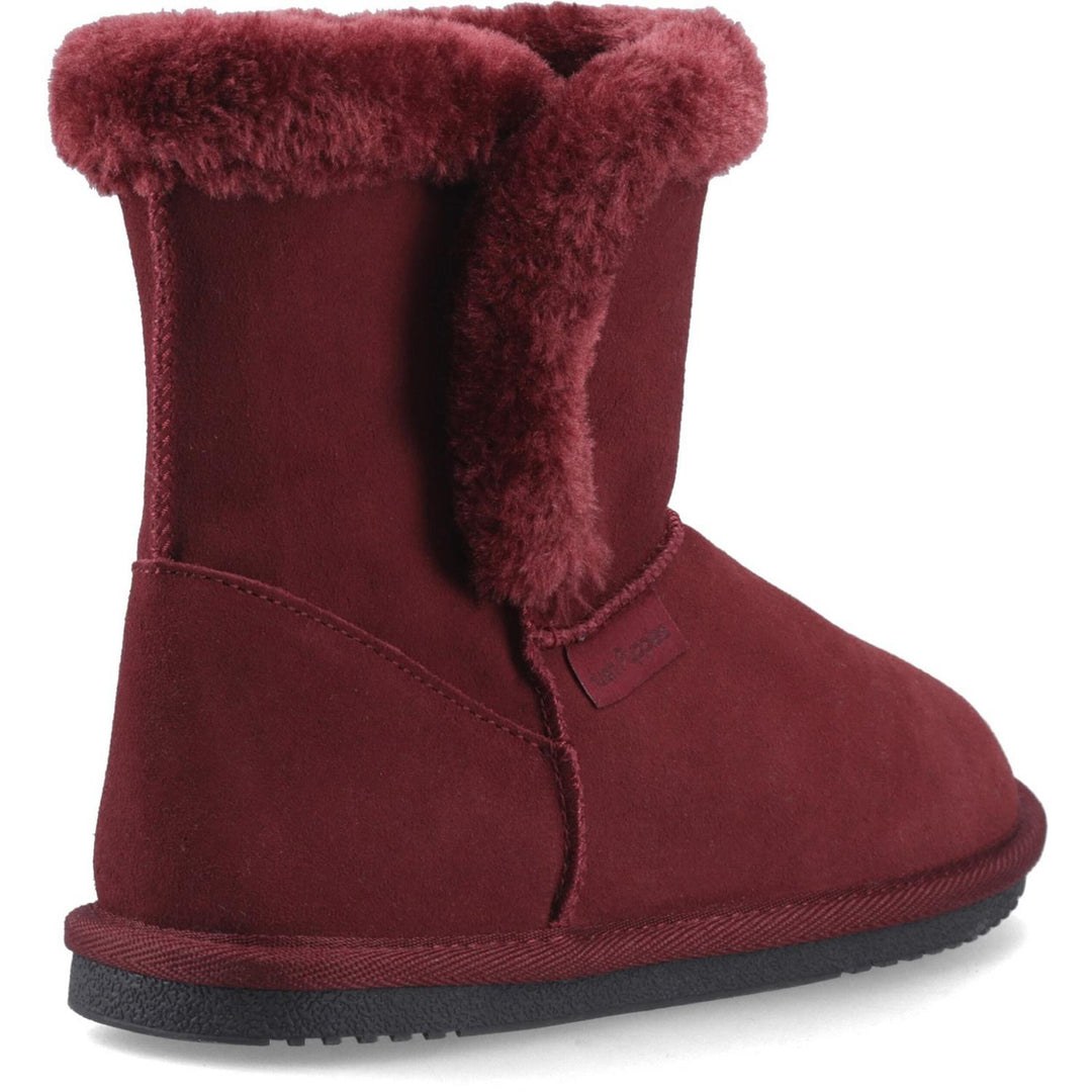 Ashleigh Slipper Bootie Bordeaux