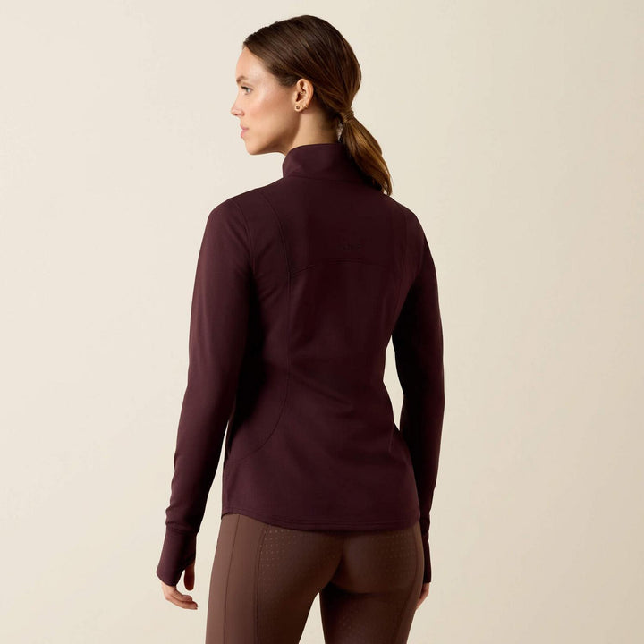 Ariat Ladies Gridwork 2.0 1/4 Zip Long Sleeve Base Layer – view 4