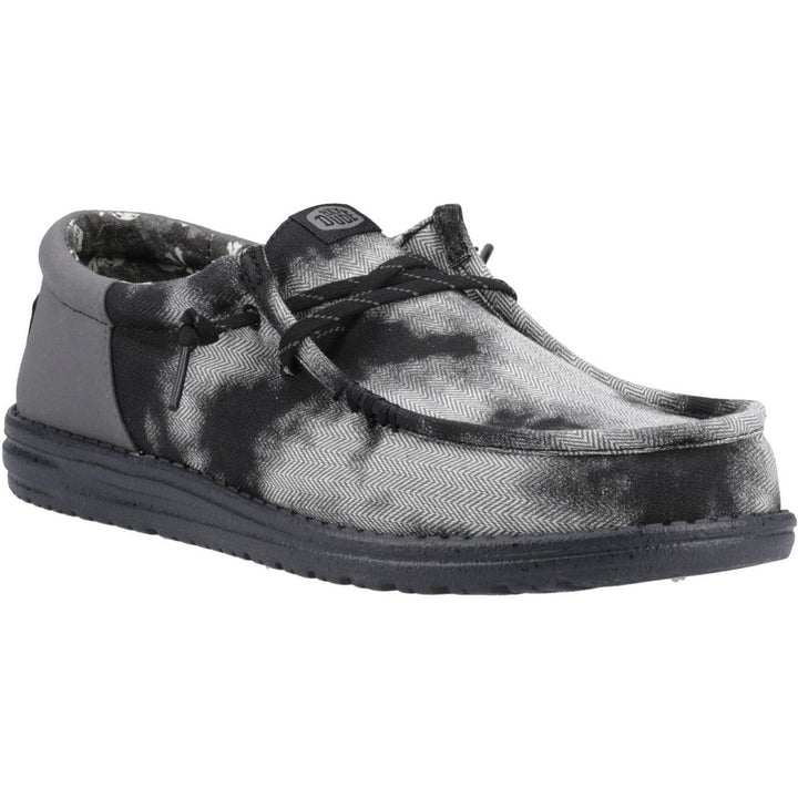 HEYDUDE Wally Funk Overdye Shoe Black/Granite