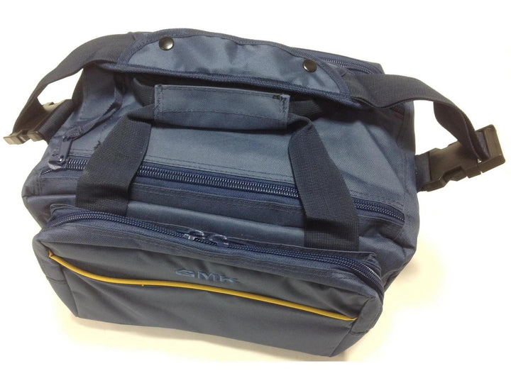 GMK 250 Cartridge Range Bag - Blue with Yellow Piping