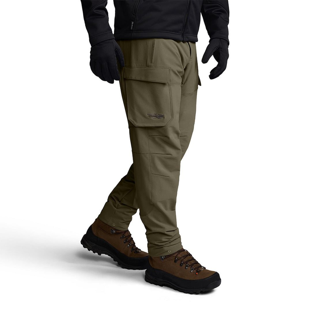 Brush Pant - Dark Green Sage – view 4