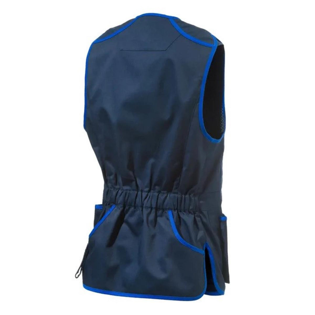 Beretta TRAP COTTON VEST Blue Navy & Blue Beretta
