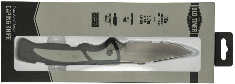 Old Timer Trail Boss Caping Fixed Blade Knife – view 2