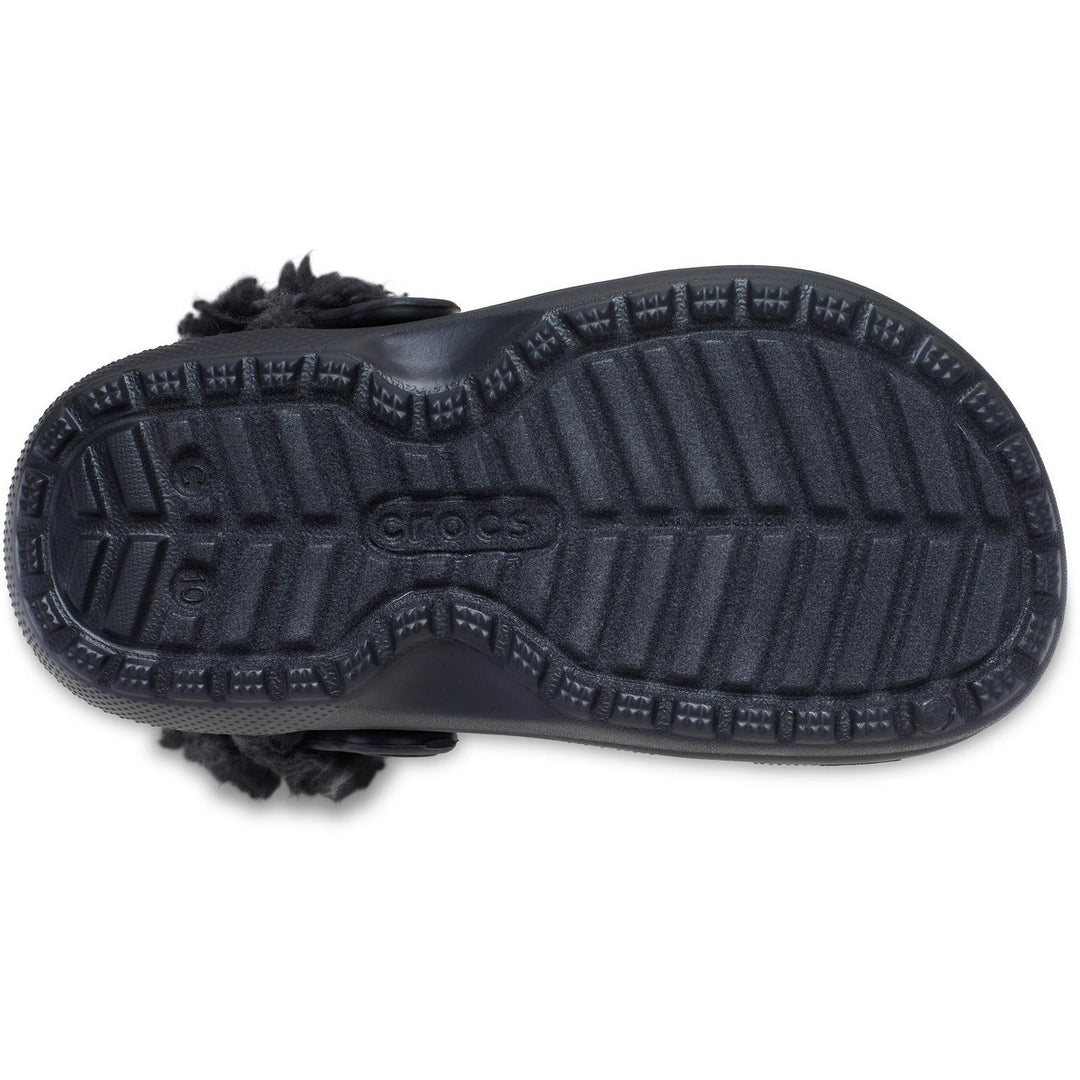 Classic Fleece Lined Clog Toddler Black