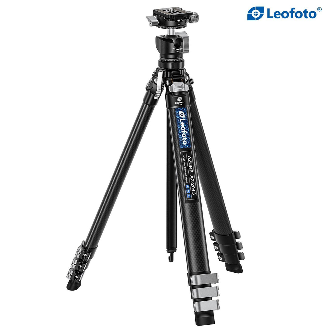 Leofoto Azure AZ-204C Carbon Travel Tripod with LH-25R Head
