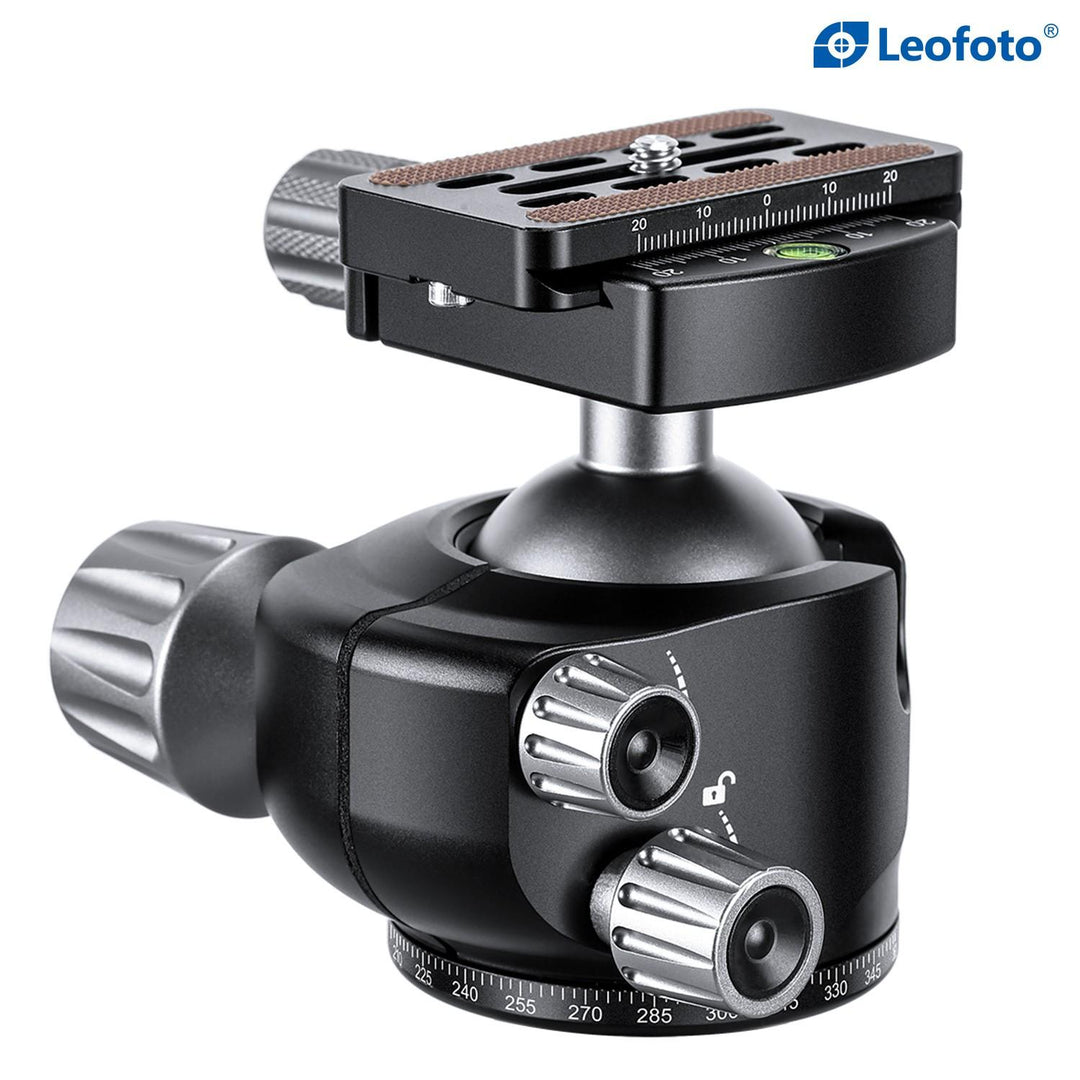 Leofoto LH-47 47mm Low Profile Ball Head with QP-70N Plate