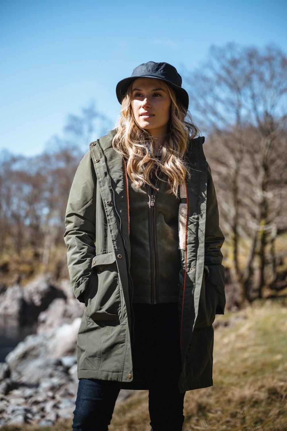 Hoggs of Fife Walker Ladies Long Coat