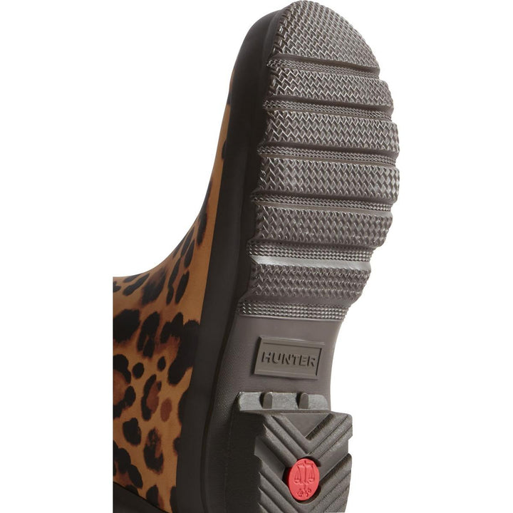 Hunter Womens Original Tall Leopard Boot Leopard Print/Choco – view 3