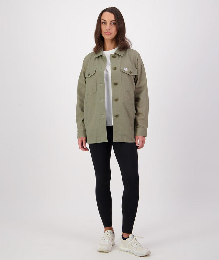 Swanndri Women's Harbourage Canvas Shacket