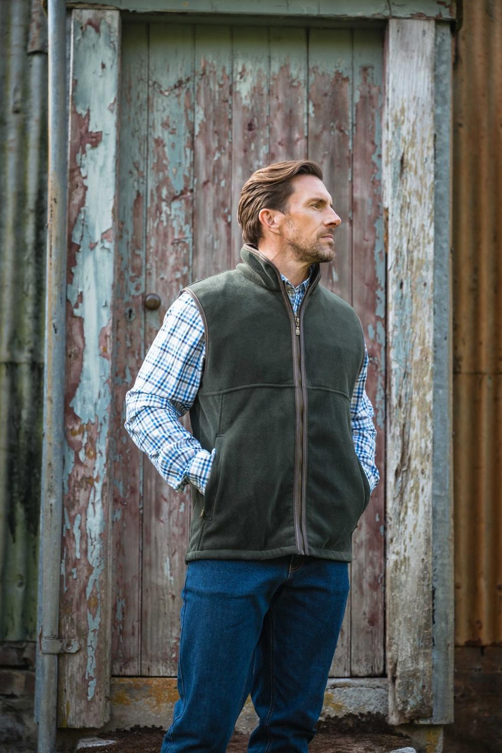 Hoggs of Fife Stenton Technical Fleece Gilet