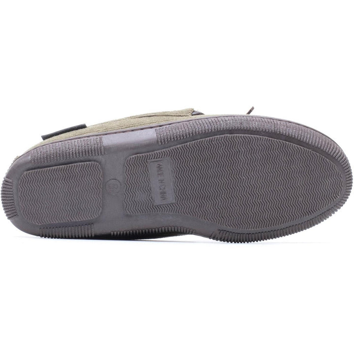 Ace Cord Slipper KHAKI
