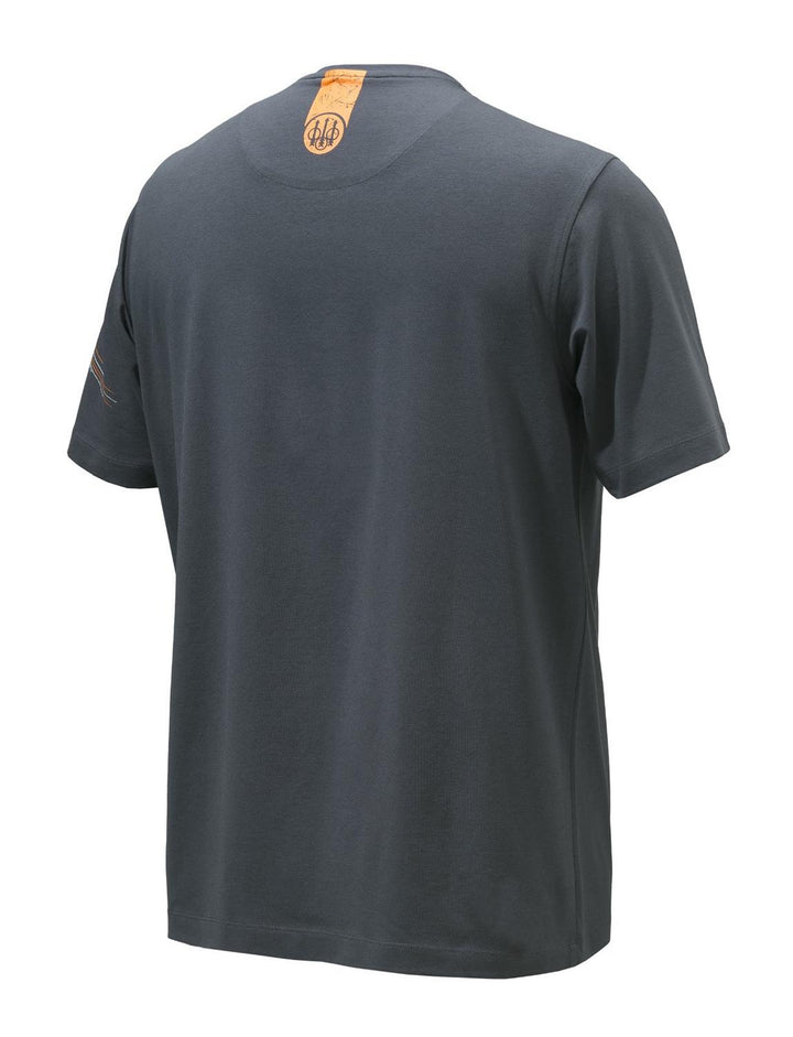 Beretta Lines T-Shirt Men's Ebony Cotton Tee – view 4