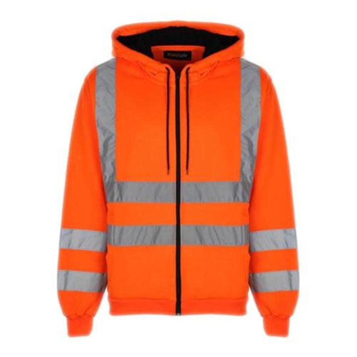 Standsafe Hi Vis HV008 Hooded Zipper Jacket