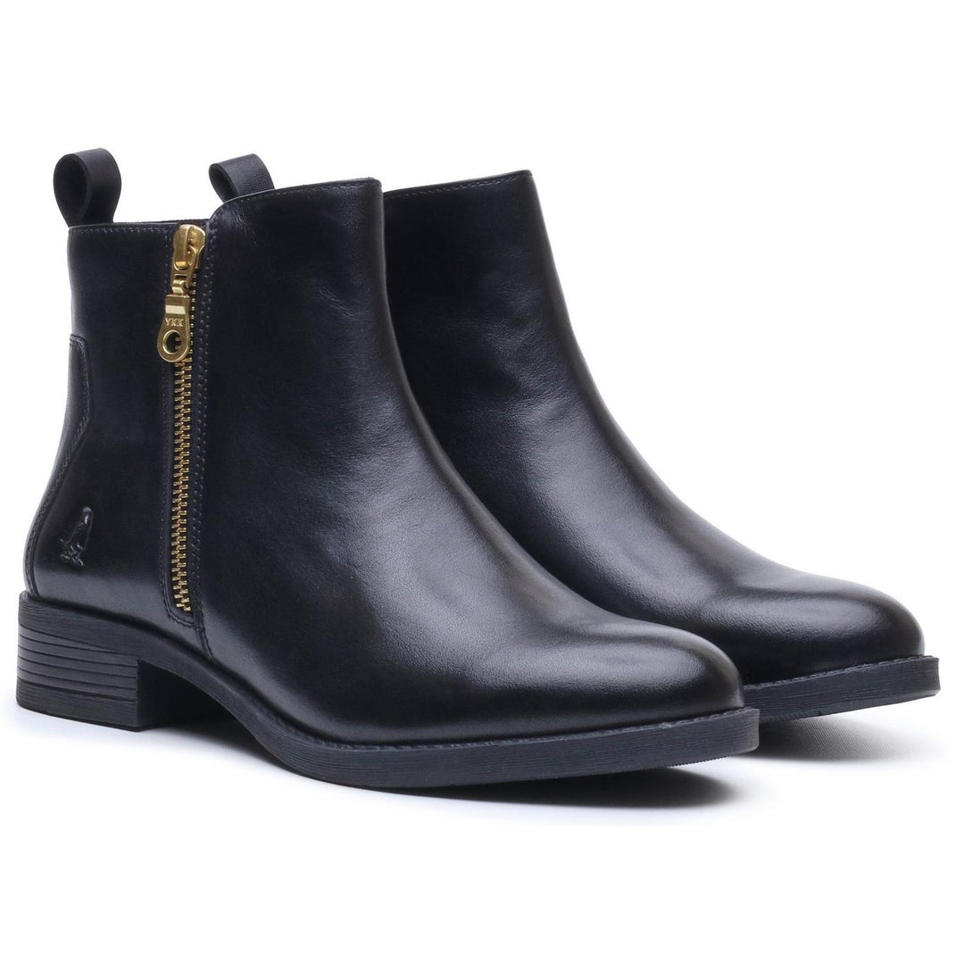 Perry Zip Boot BLACK