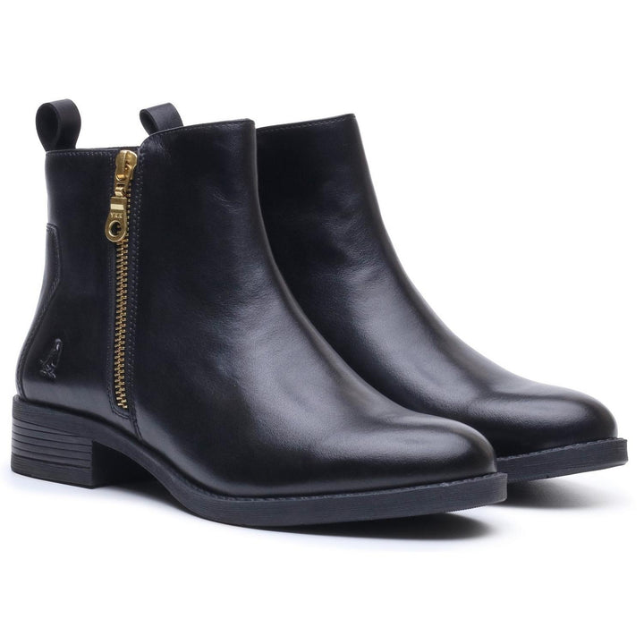 Perry Zip Boot BLACK