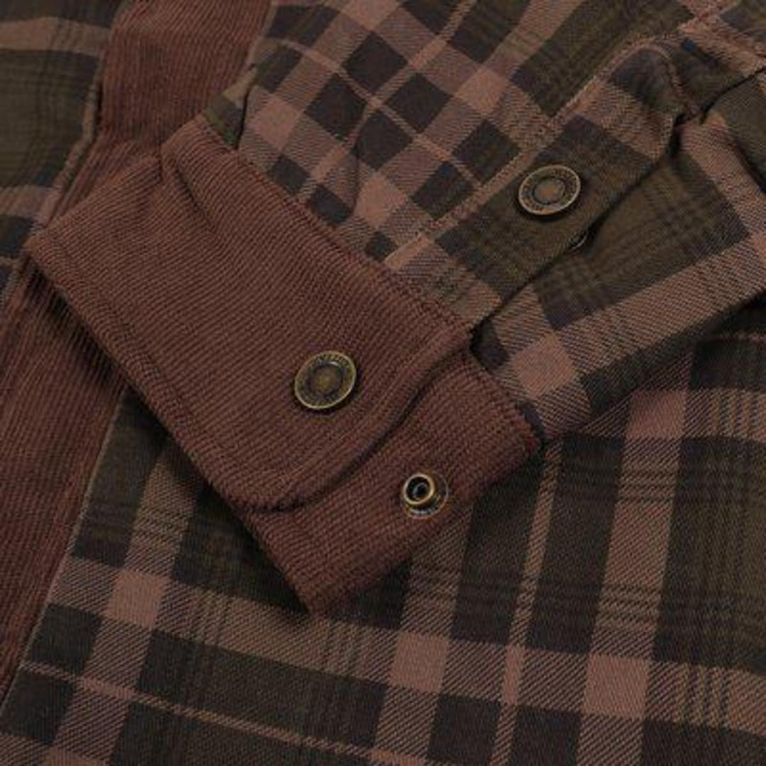 SwedTeam Crest M Pile Shirt - Swedteam Brown