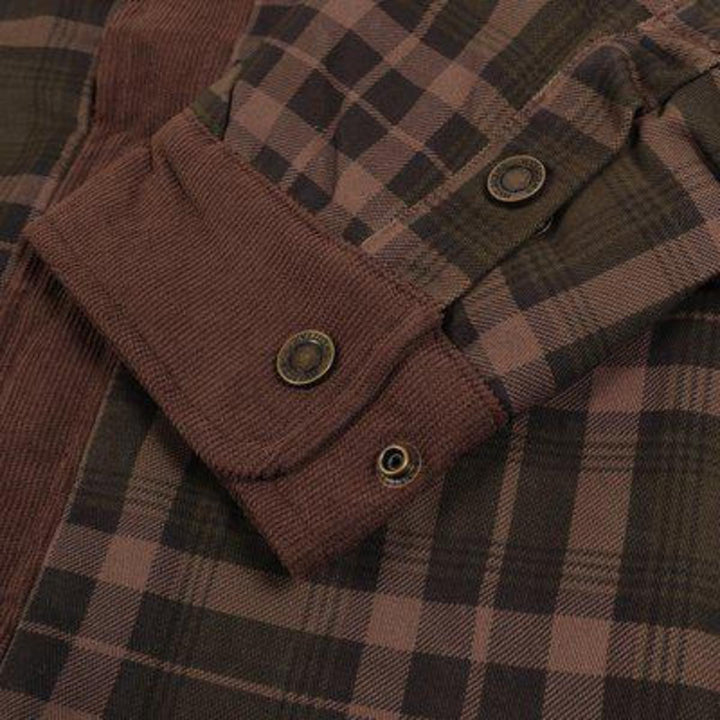 SwedTeam Crest M Pile Shirt - Swedteam Brown