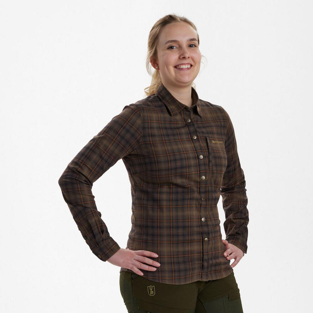 Deerhunter Lady Emery Shirt Green Check