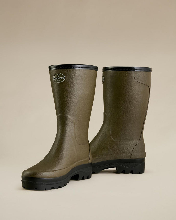 Le Chameau Women's Giverny Wool Lined Bottillon Boot