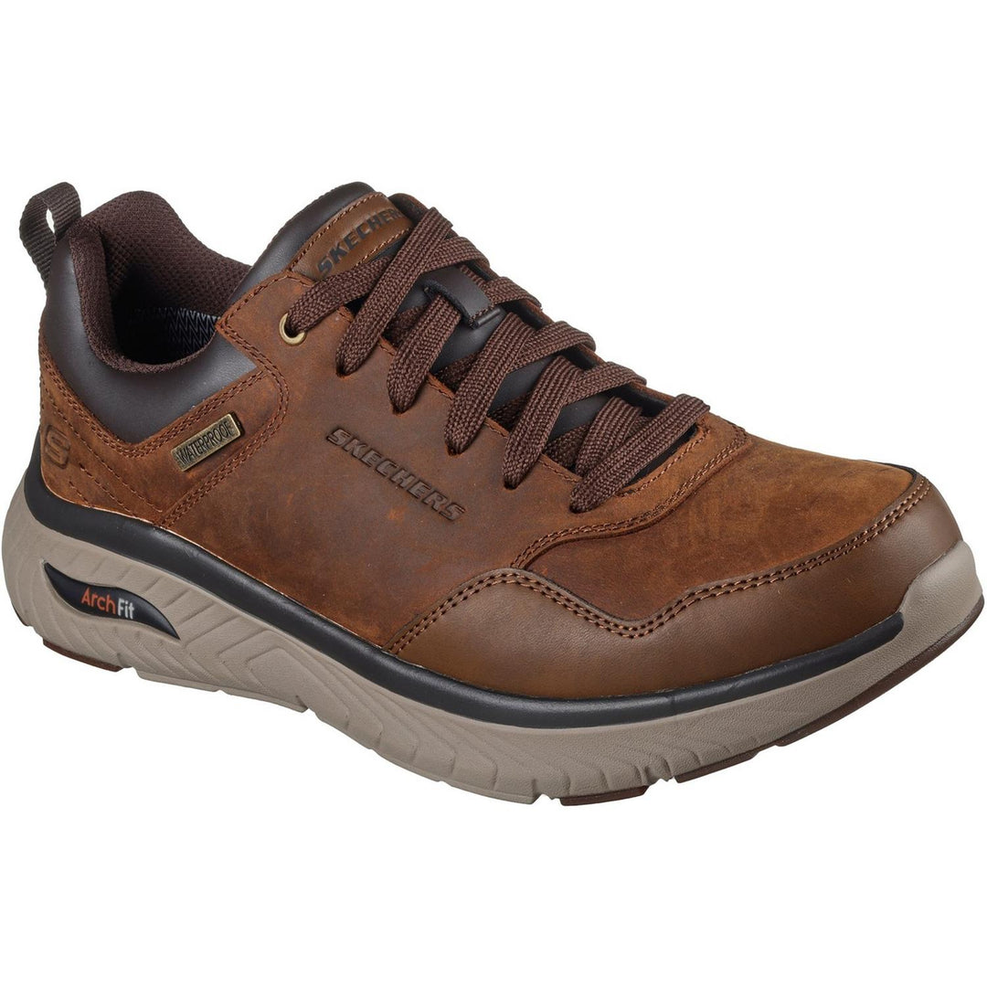 ARCH FIT CROSSER RONALDO Dark Brown Leather / Synthetic